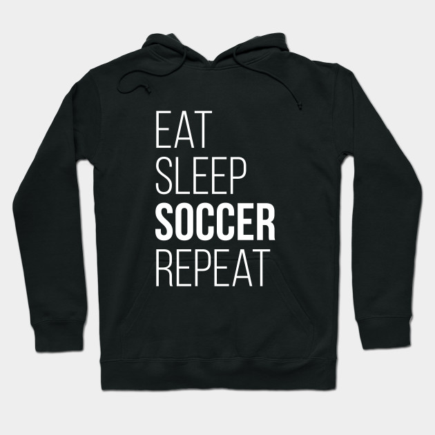Eat Sleep Soccer Repeat T-Shirt Funny Gift
